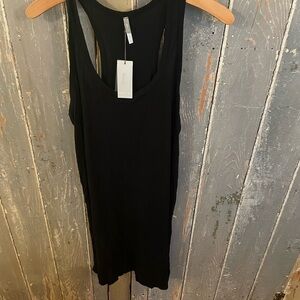 Black Sleeveless Tank Dress